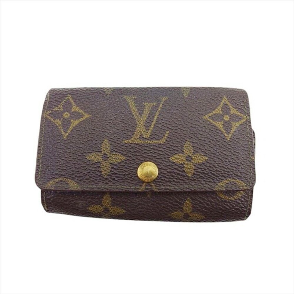 LOUIS VUITTON Key Case Monogram Canvas Authentic USED
